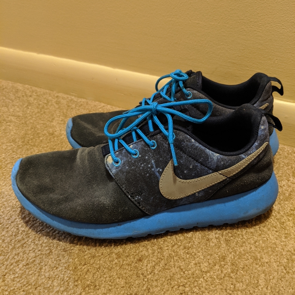 Blue Galaxy Nike Roshe